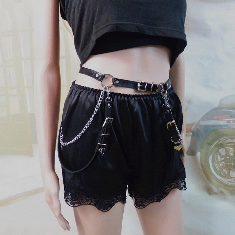 Women's Leg Strap Added Belt