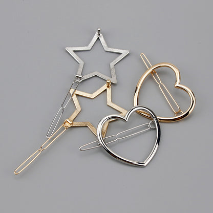 Fashion Creatively Designed Geometric Metal Hairpin